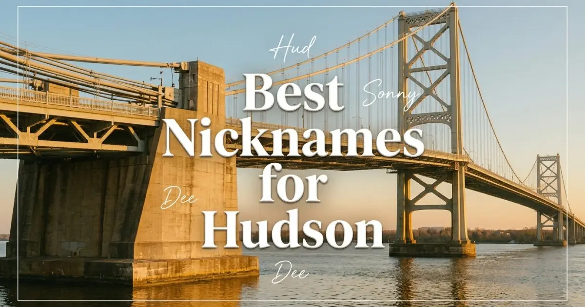 Nicknames for Hudson