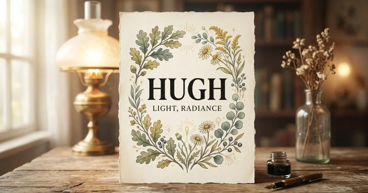 Hugh meaning themes: light, radiance