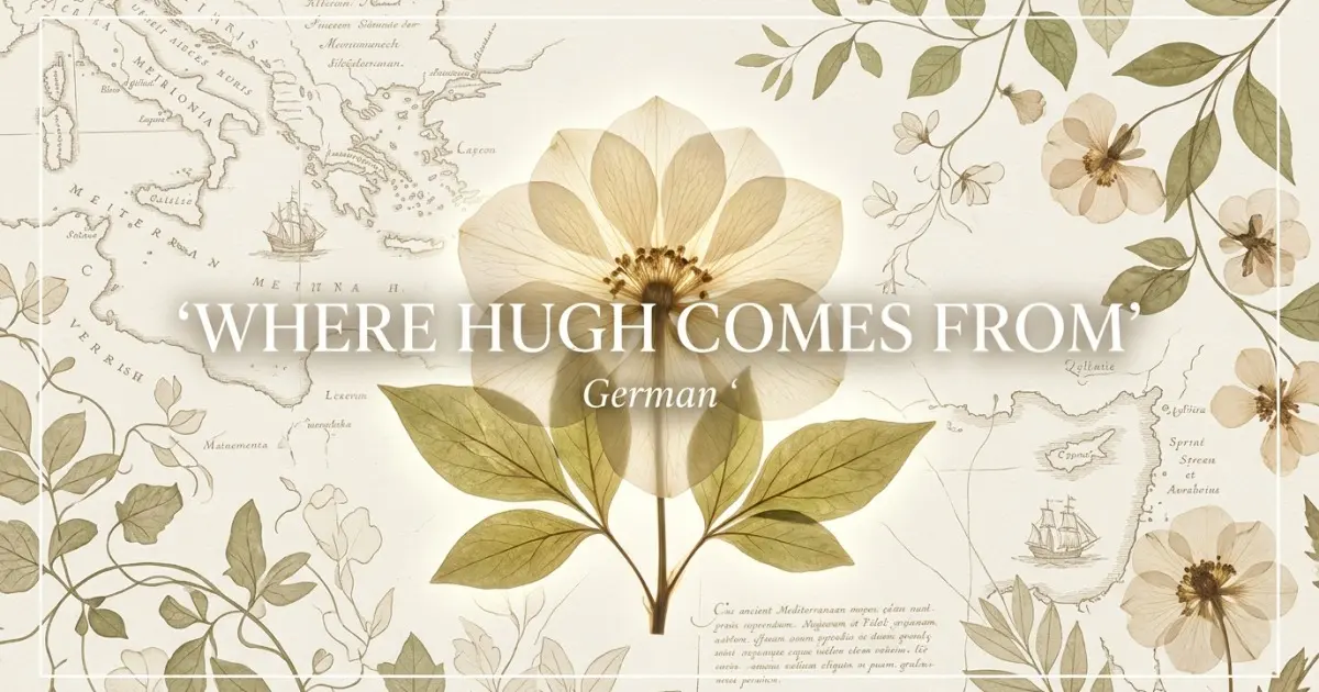 The name Hugh comes from: German