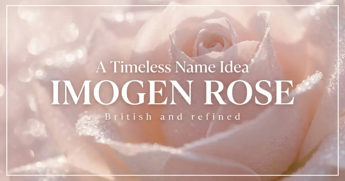 Timeless Middle Name Idea For Imogen