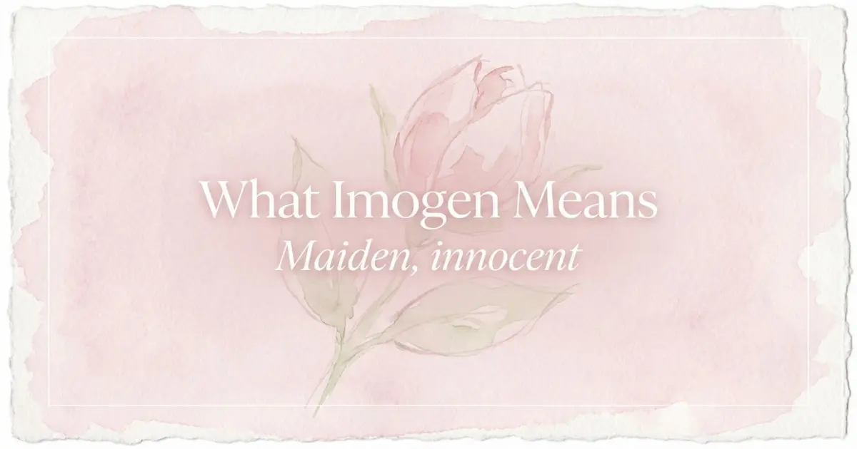 What Imogen Means