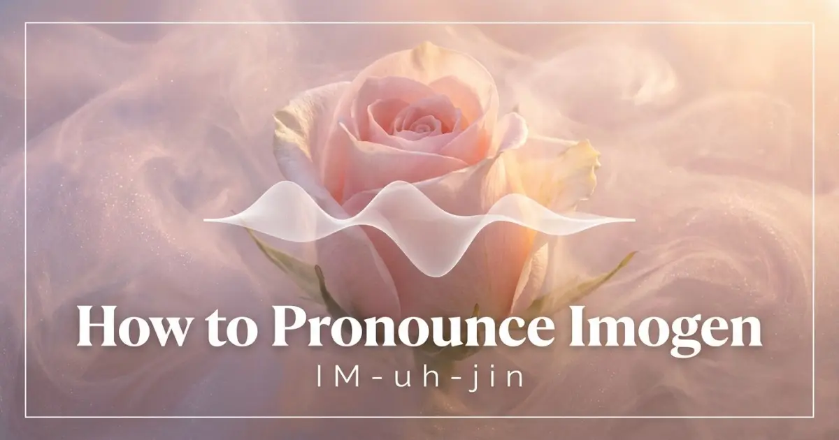 How to pronounce Imogen