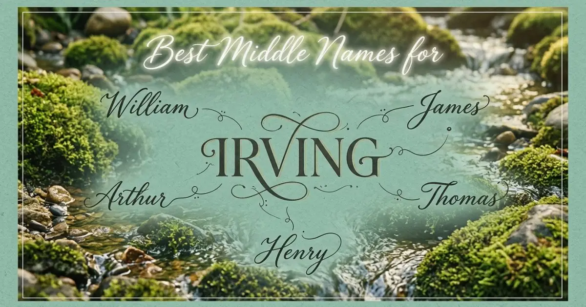 Best middle names for Irving