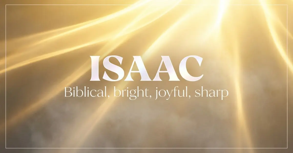 Isaac Name Vibe