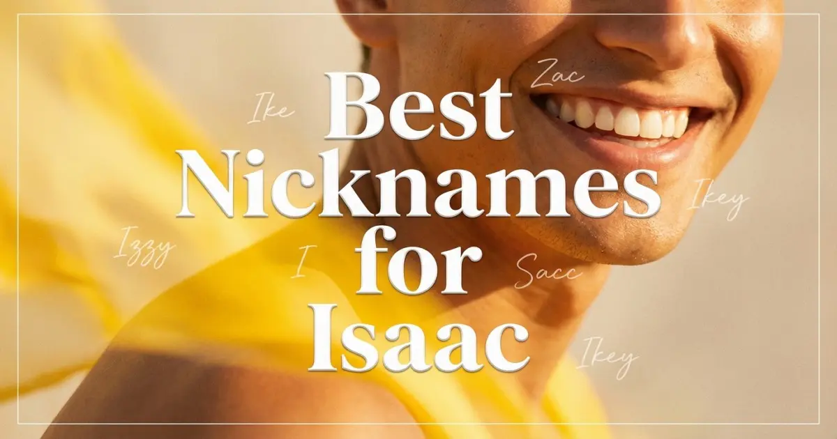 Nicknames for Isaac