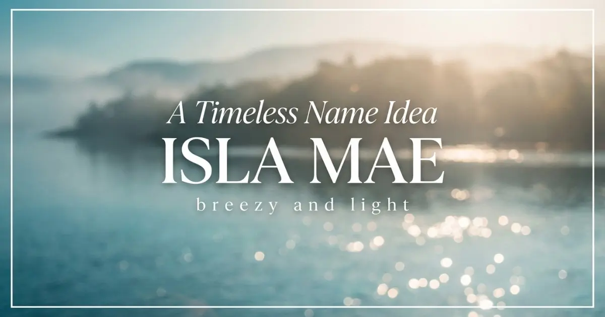 Timeless Middle Name Idea For Isla