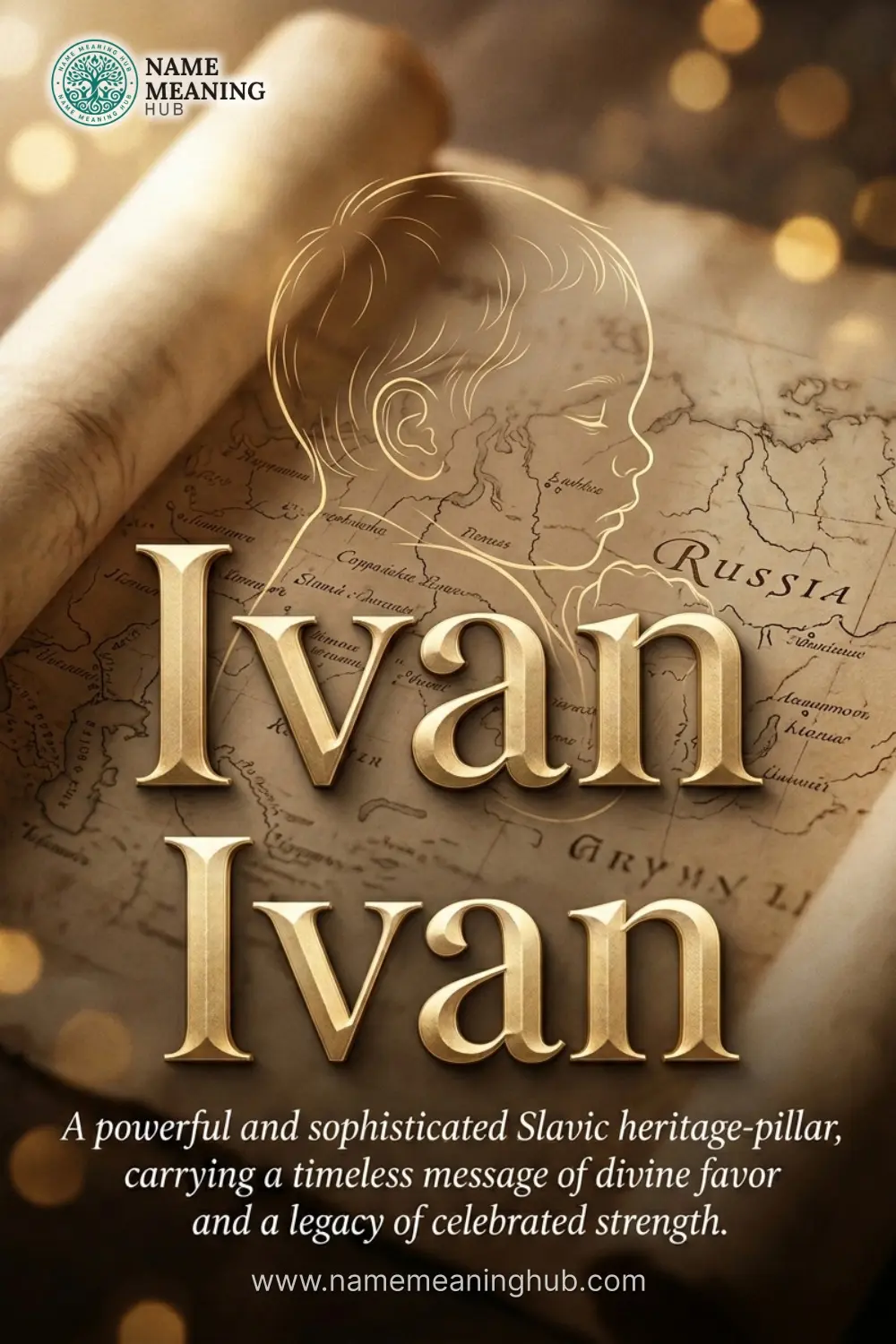 Meaning of the name Ivan: A powerful and sophisticated Slavic heritage-pillar, carrying a timeless message of divine favor and a legacy of celebrated strength.