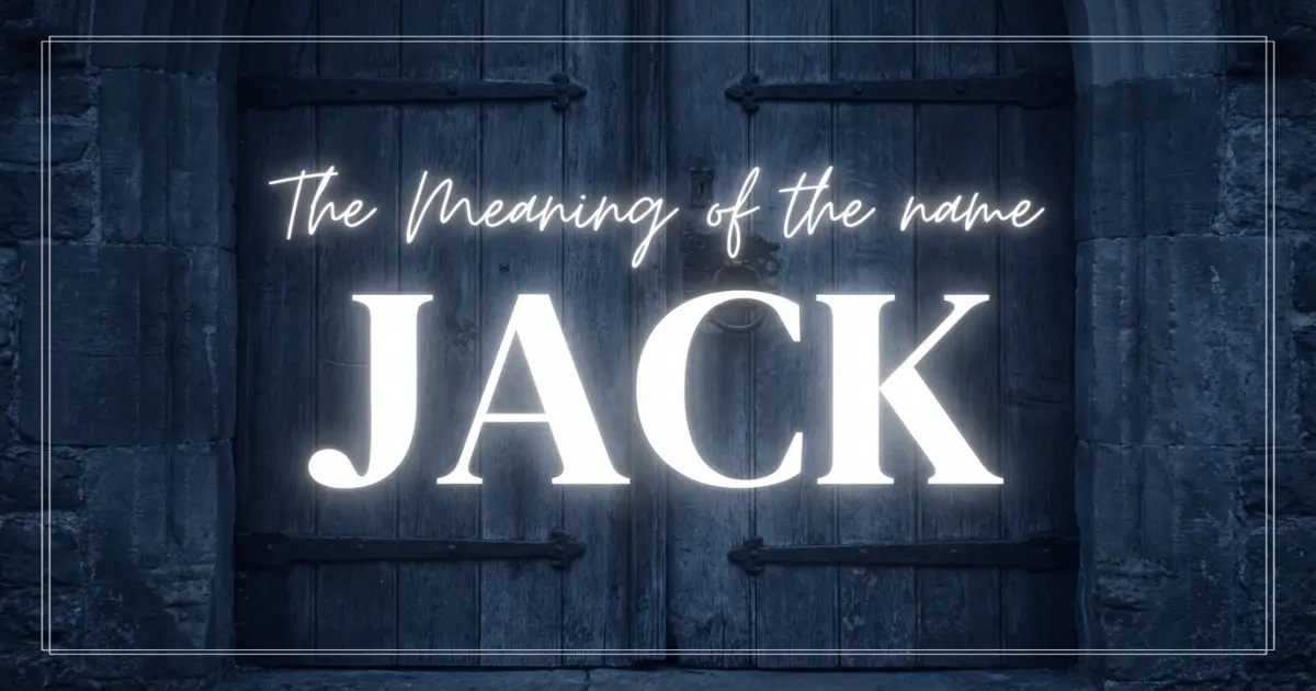 Jack name meaning