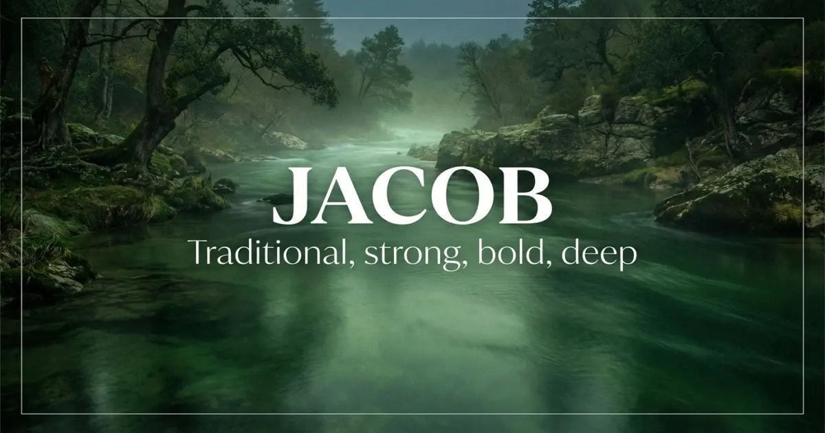 Jacob Name Vibe
