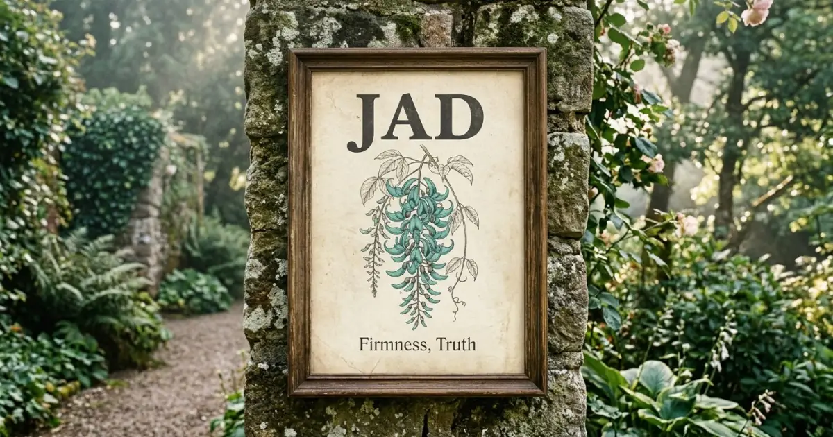 Jad meaning themes: firmness, truth