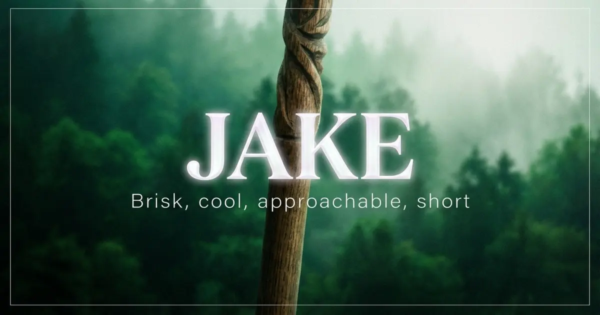 Jake Name Vibe