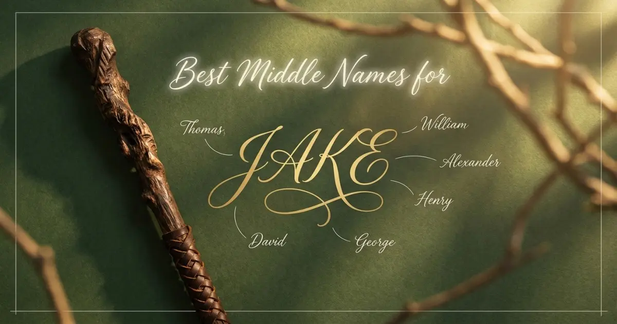 Best middle names for Jake