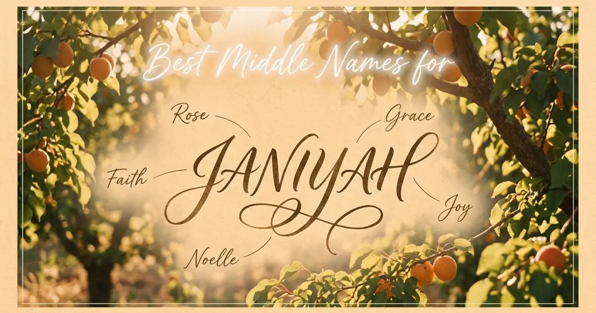 Best middle names for Janiyah