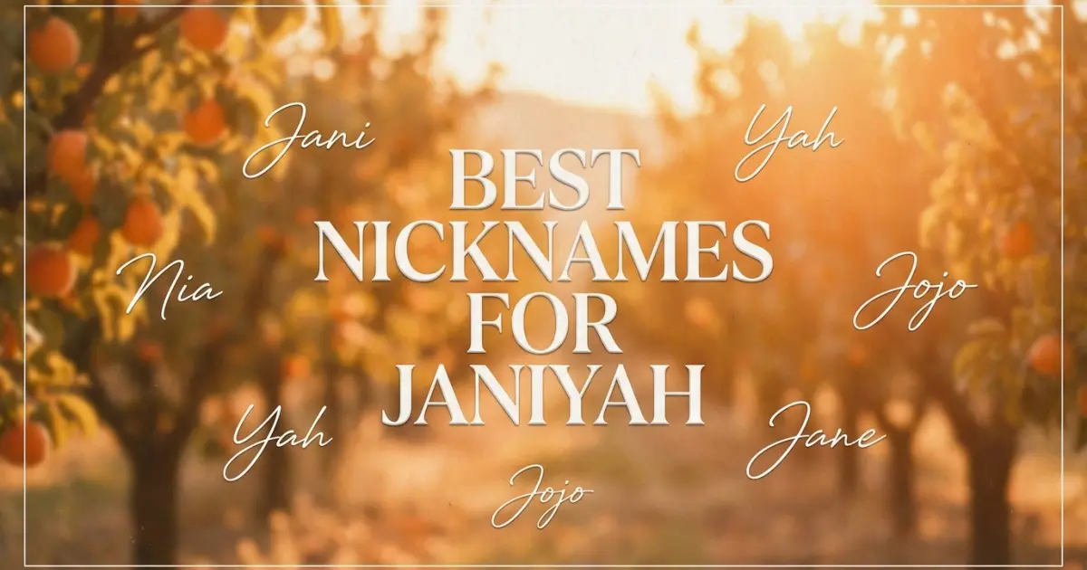 Nicknames for Janiyah
