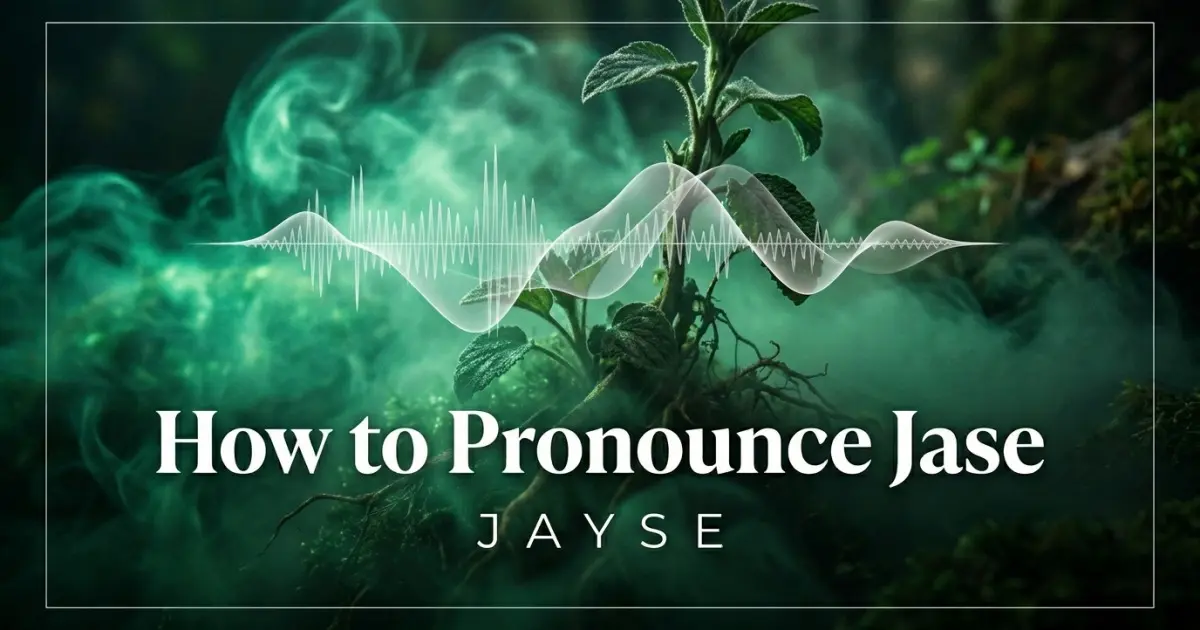 How to pronounce Jase