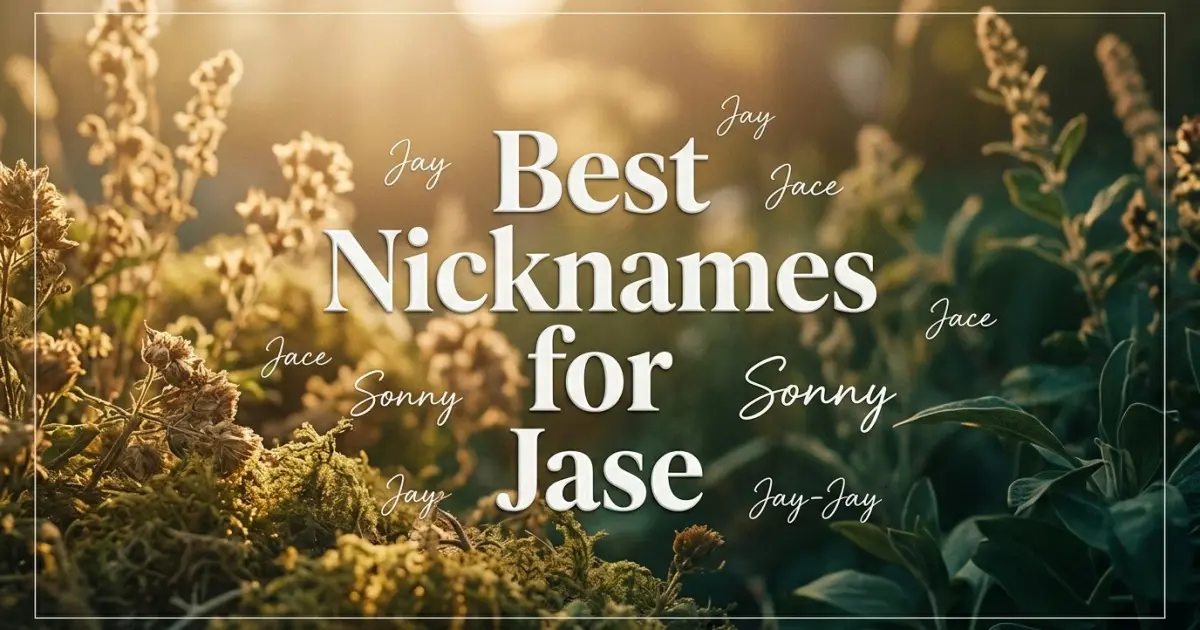 Nicknames for Jase