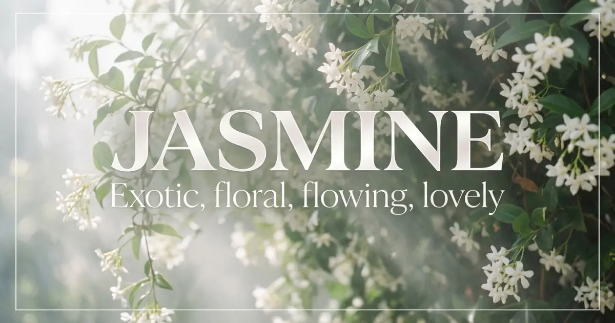 Jasmine Name Vibe