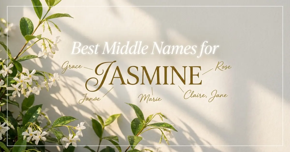 Best middle names for Jasmine