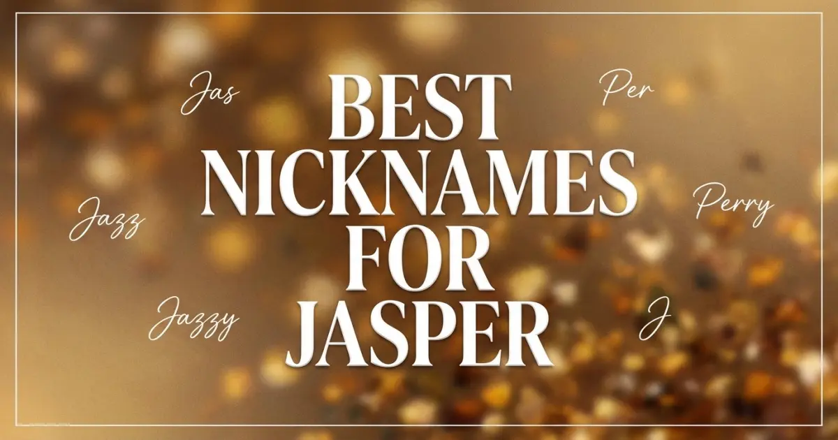 Nicknames for Jasper