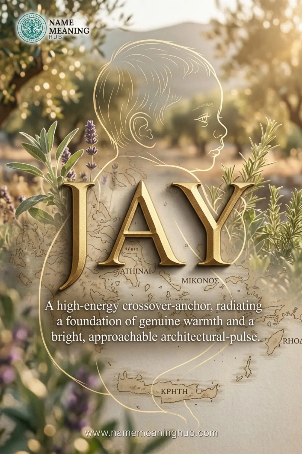 Meaning of the name Jay: A high-energy crossover-anchor, radiating a foundation of genuine warmth and a bright, approachable architectural-pulse.