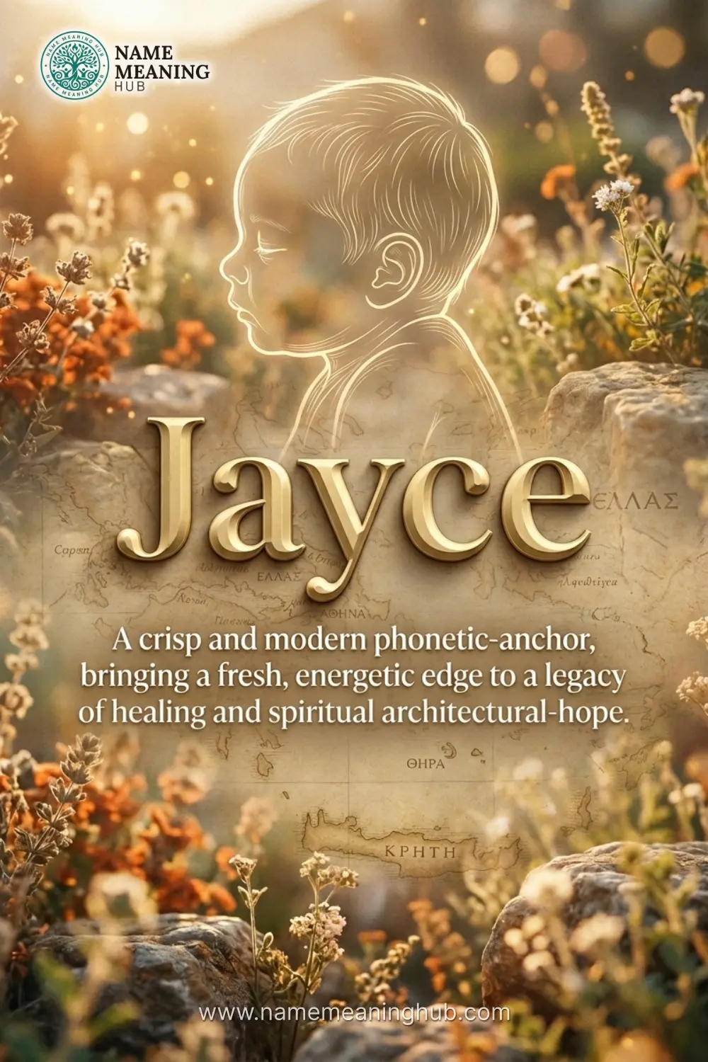 Meaning of the name Jayce: A crisp and modern phonetic-anchor, bringing a fresh, energetic edge to a legacy of healing and spiritual architectural-hope.