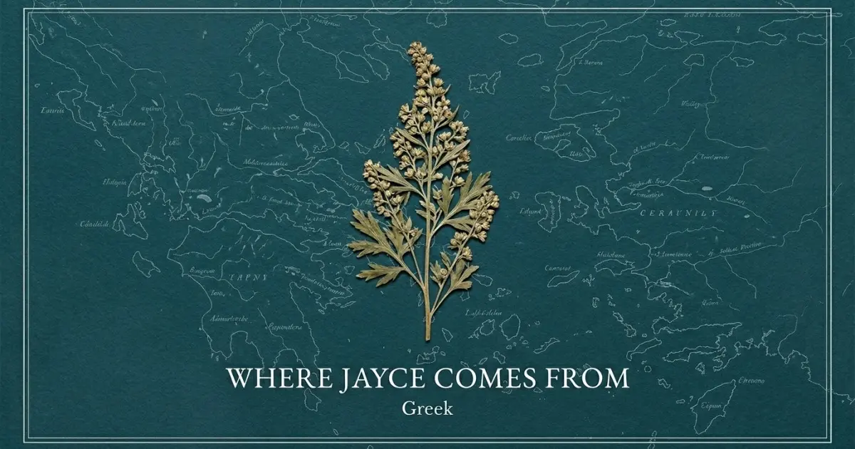 The name Jayce comes from: Greek
