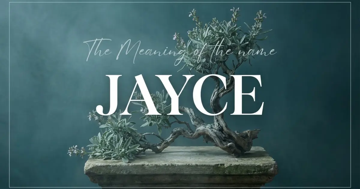 Jayce name meaning
