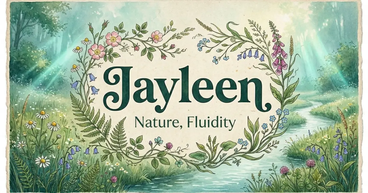 Jayleen meaning themes: nature, fluidity