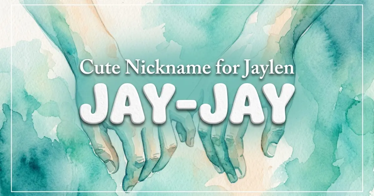 Cute nickname for Jaylen: Jay-Jay