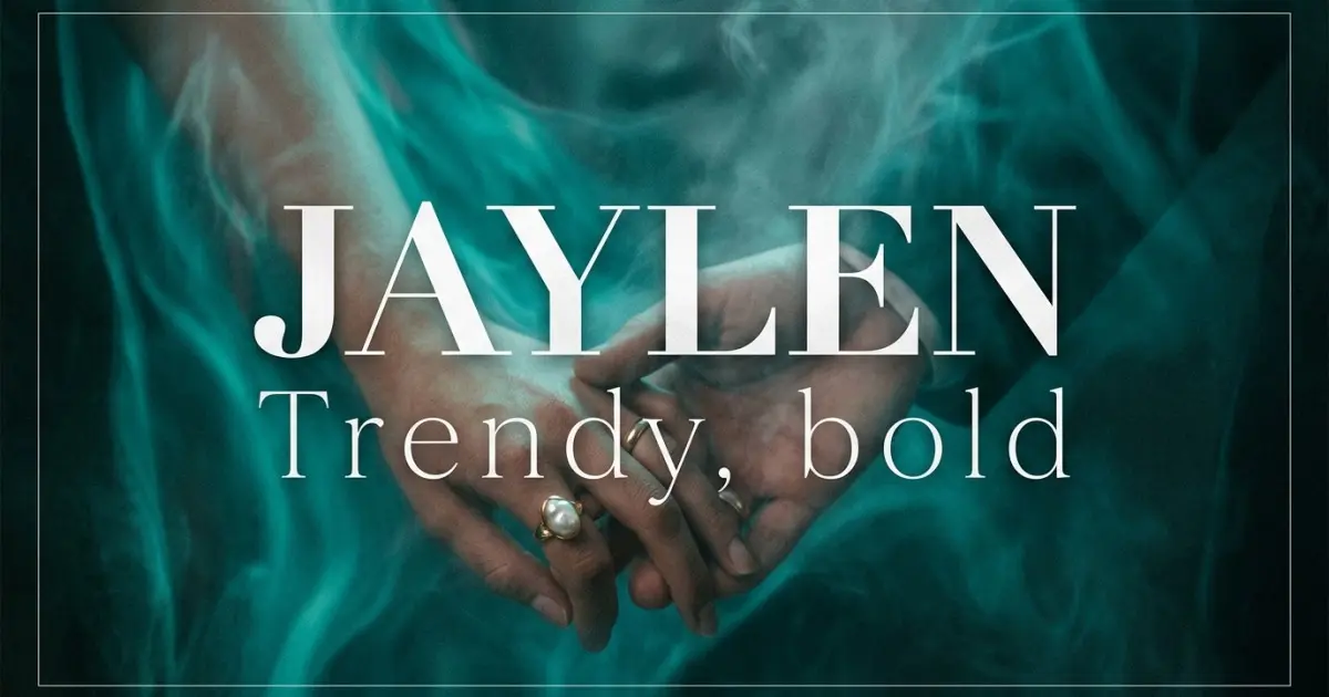 Jaylen name vibe: Trendy, bold