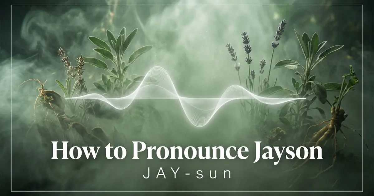 How to pronounce Jayson