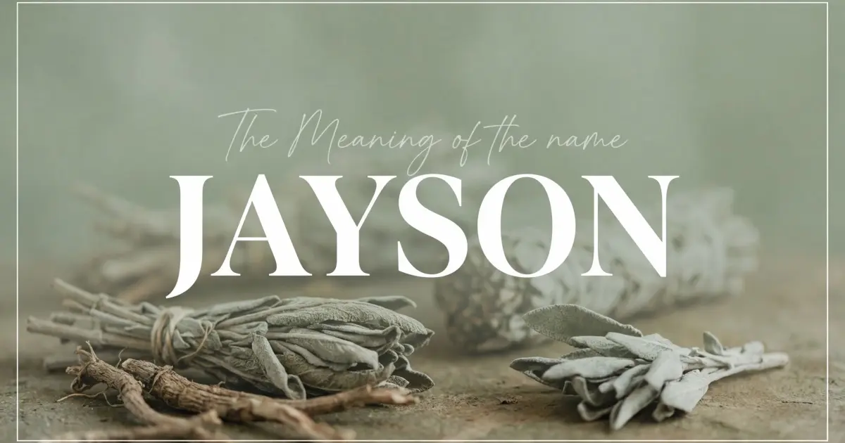 Jayson name meaning
