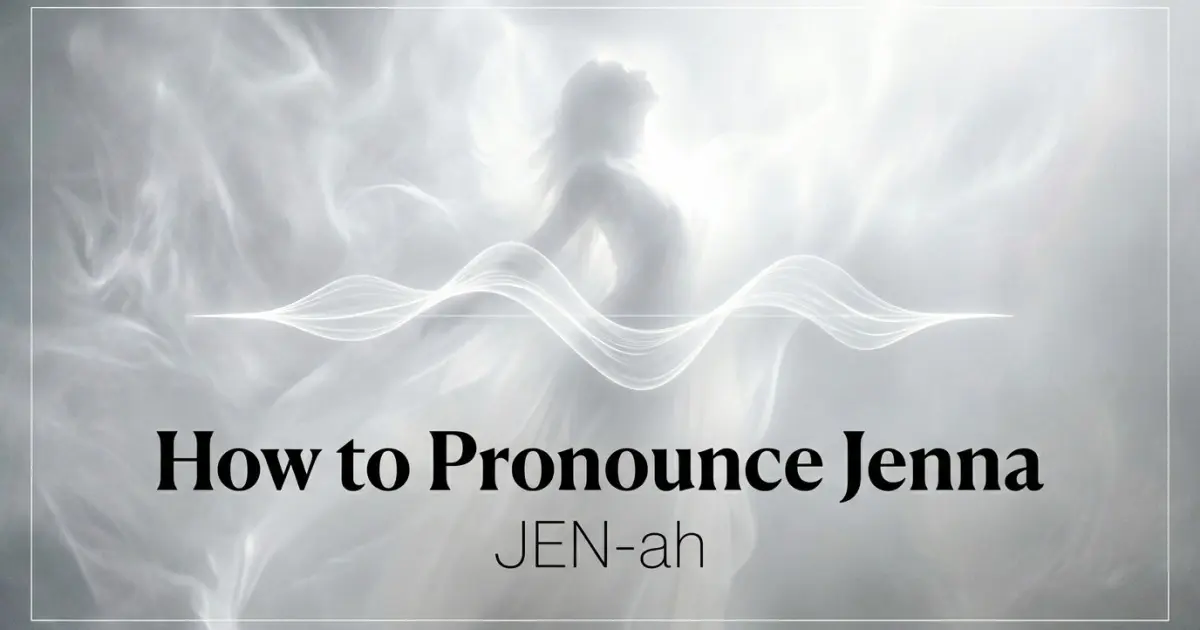 How to pronounce Jenna