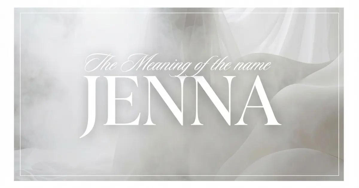 Jenna name meaning