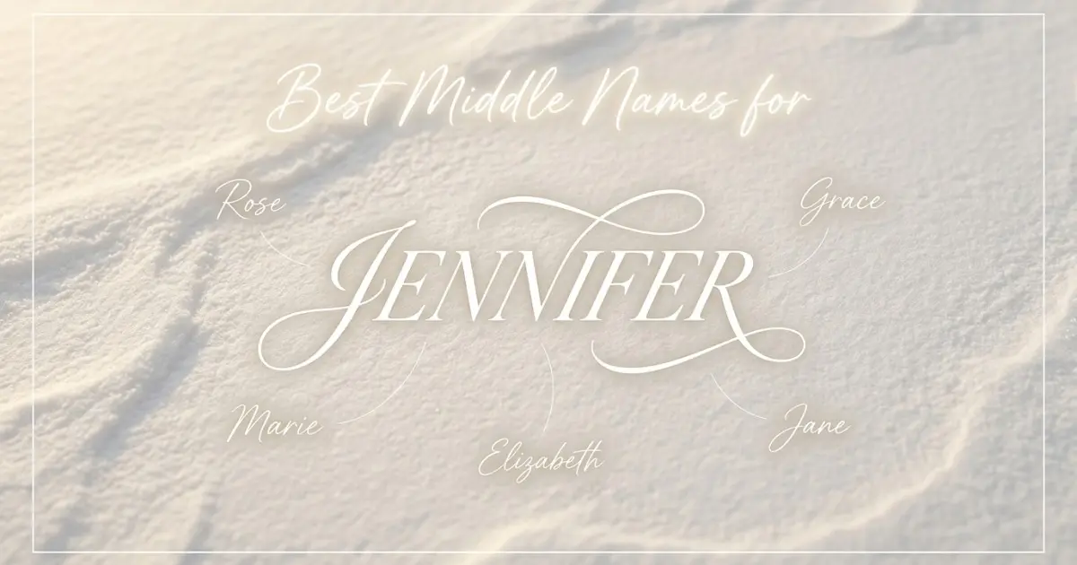 Best middle names for Jennifer