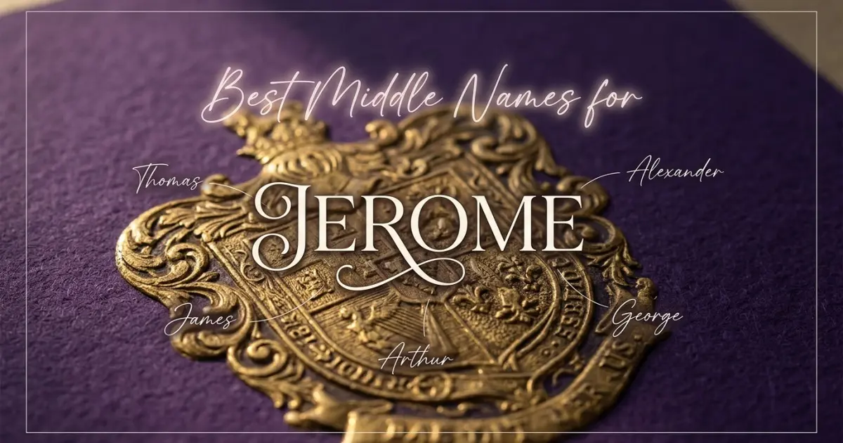 Best middle names for Jerome