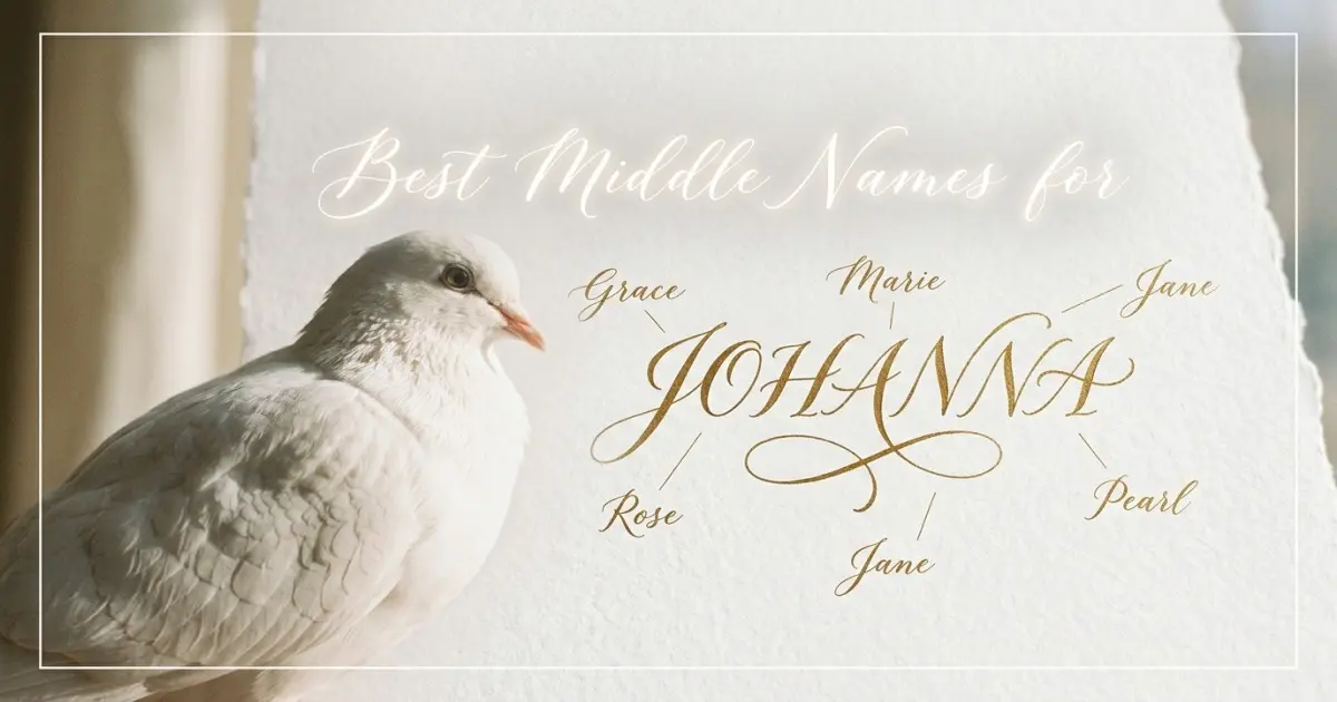 Best middle names for Johanna