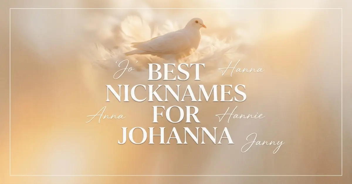 Nicknames for Johanna