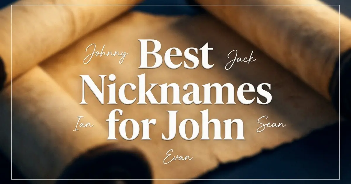 Nicknames for John