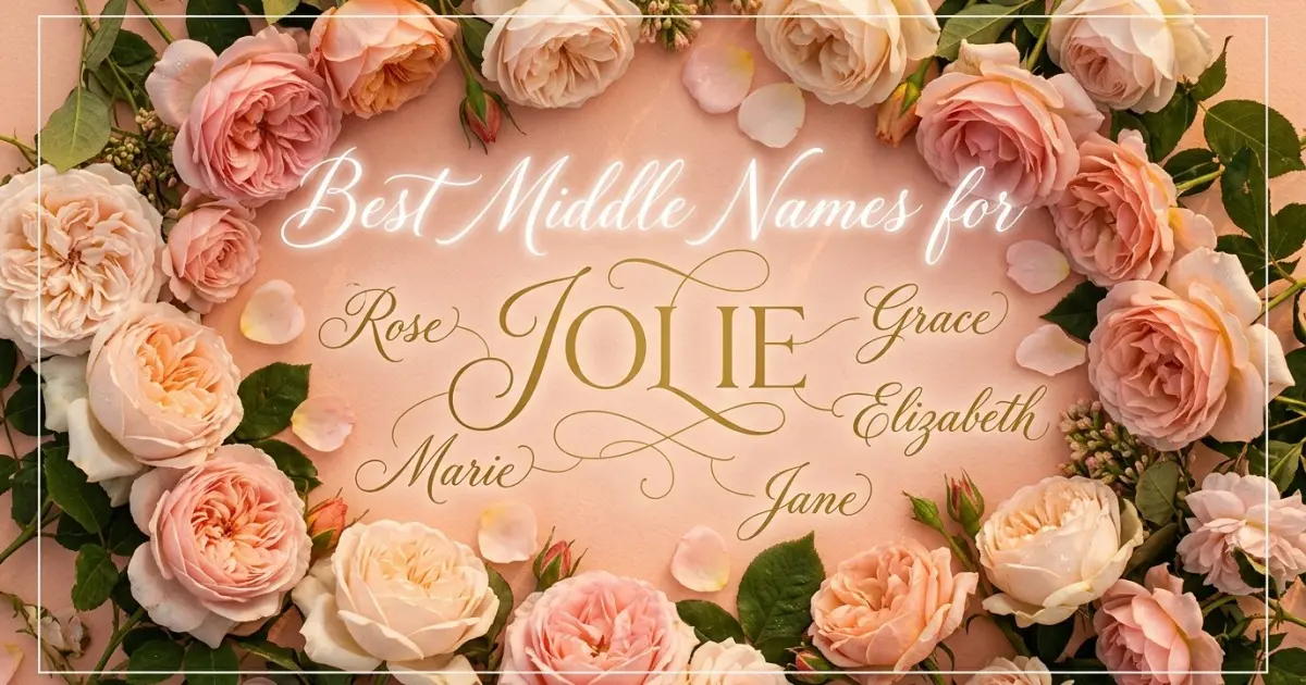 Best middle names for Jolie