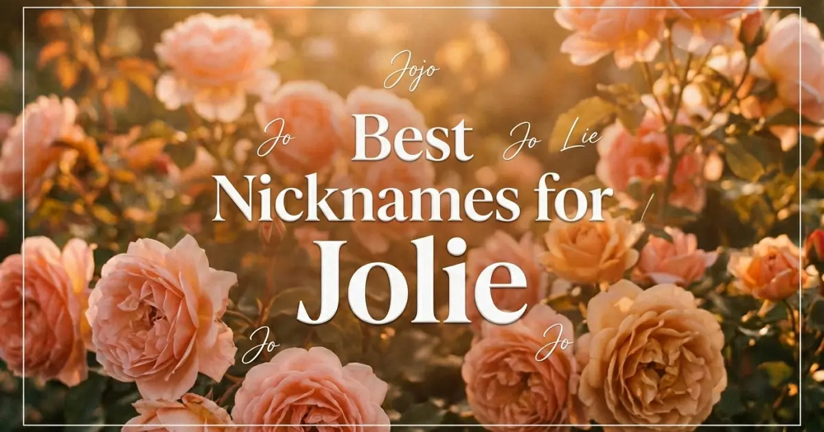 Nicknames for Jolie
