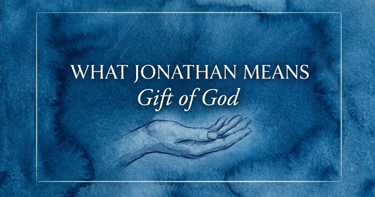 Jonathan name meaning Gift of God