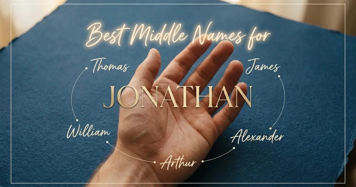 Best middle names for Jonathan