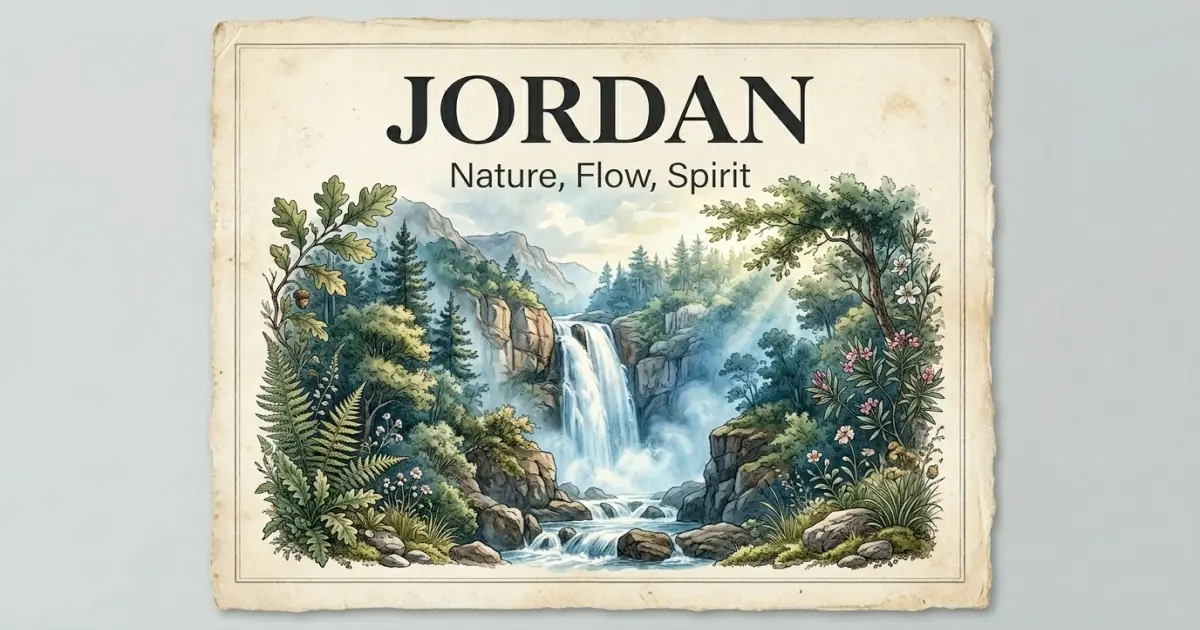 Jordan Meaning Themes