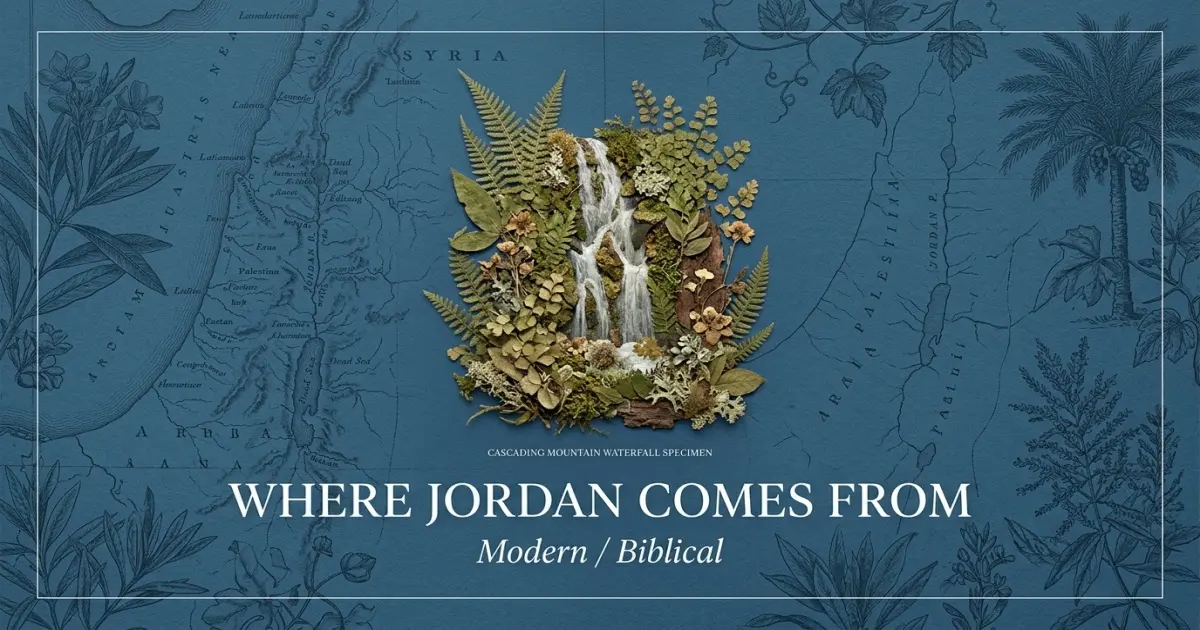 Where Jordan Comes From
