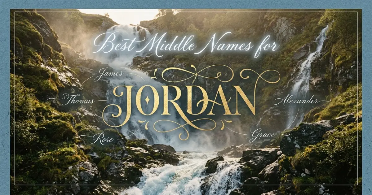 Best middle names for Jordan
