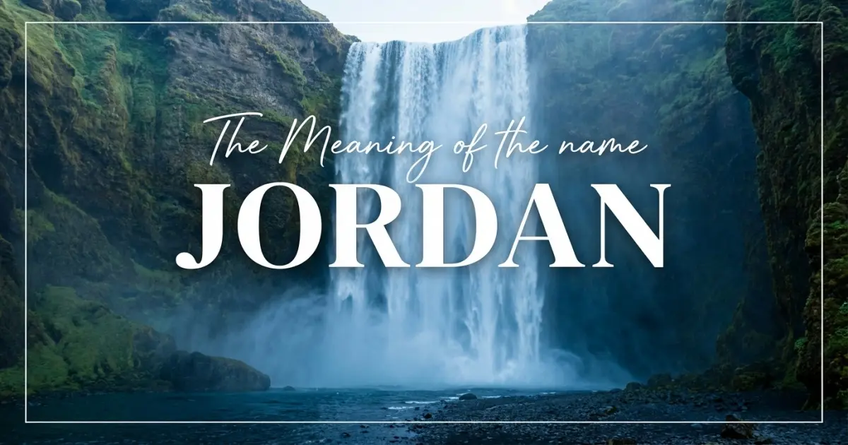 Jordan name meaning