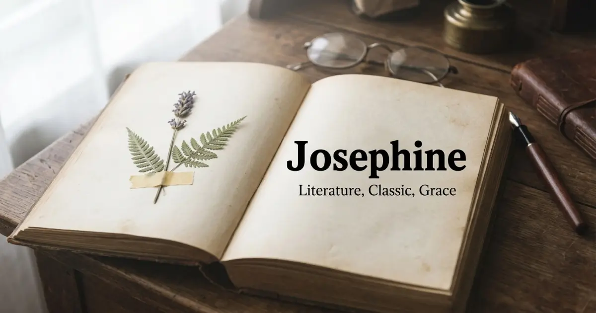 Josephine meaning themes: literature, classic, grace