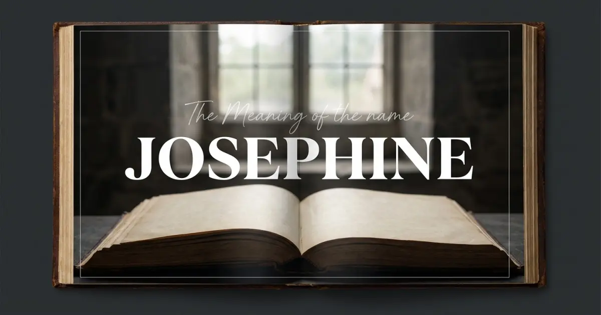 Josephine name meaning