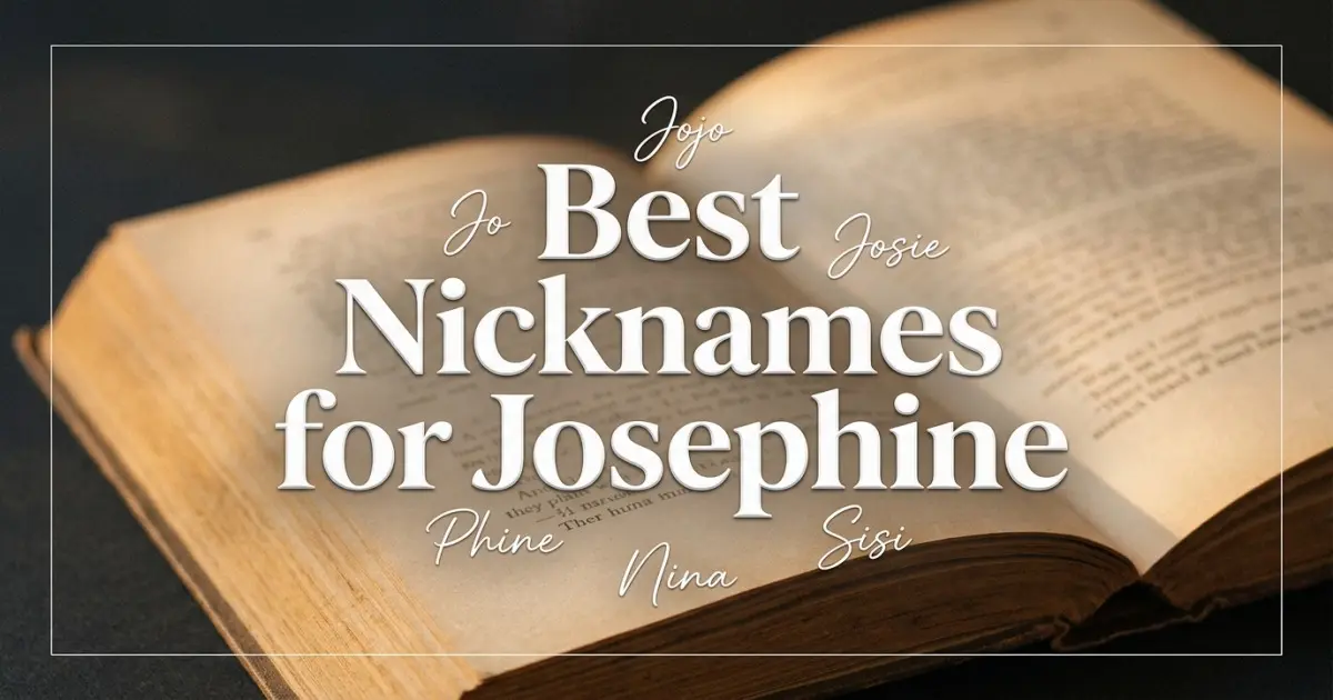 Nicknames for Josephine